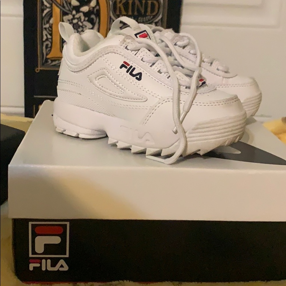 Fila Disrupters size 8c (toddler girls)